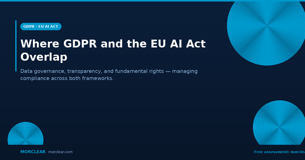 GDPR and the EU AI Act: Where They Overlap and How to Manage Both