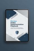 Morclear DORA Implementation Playbook PDF Cover